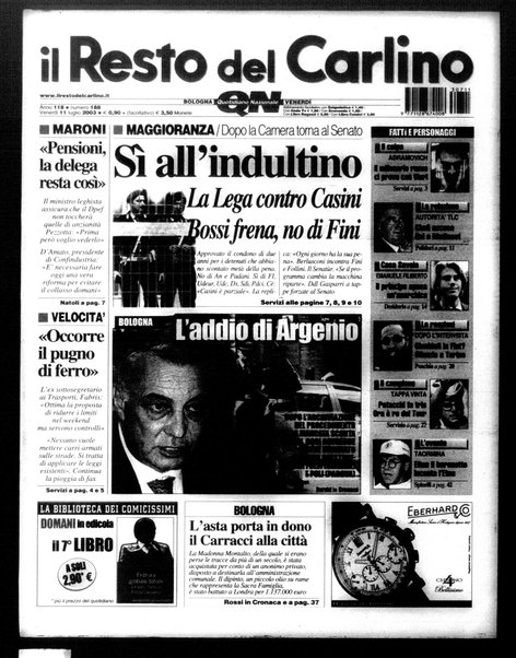 Il Resto del Carlino : giornale dell'Emilia
